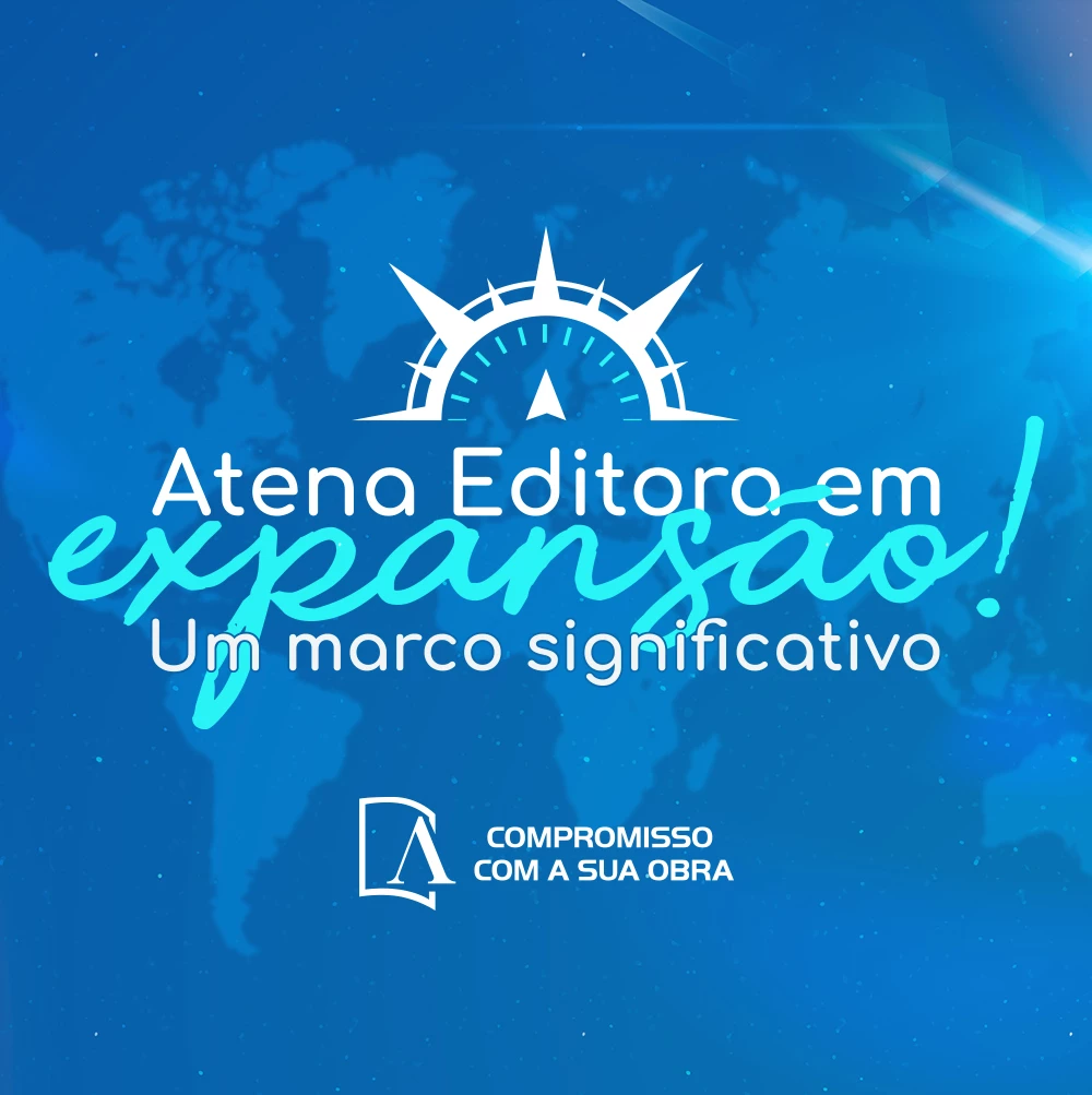 Pesquisadores de qualquer lugar do mundo podem publicar seus trabalhos com a Atena Editora.