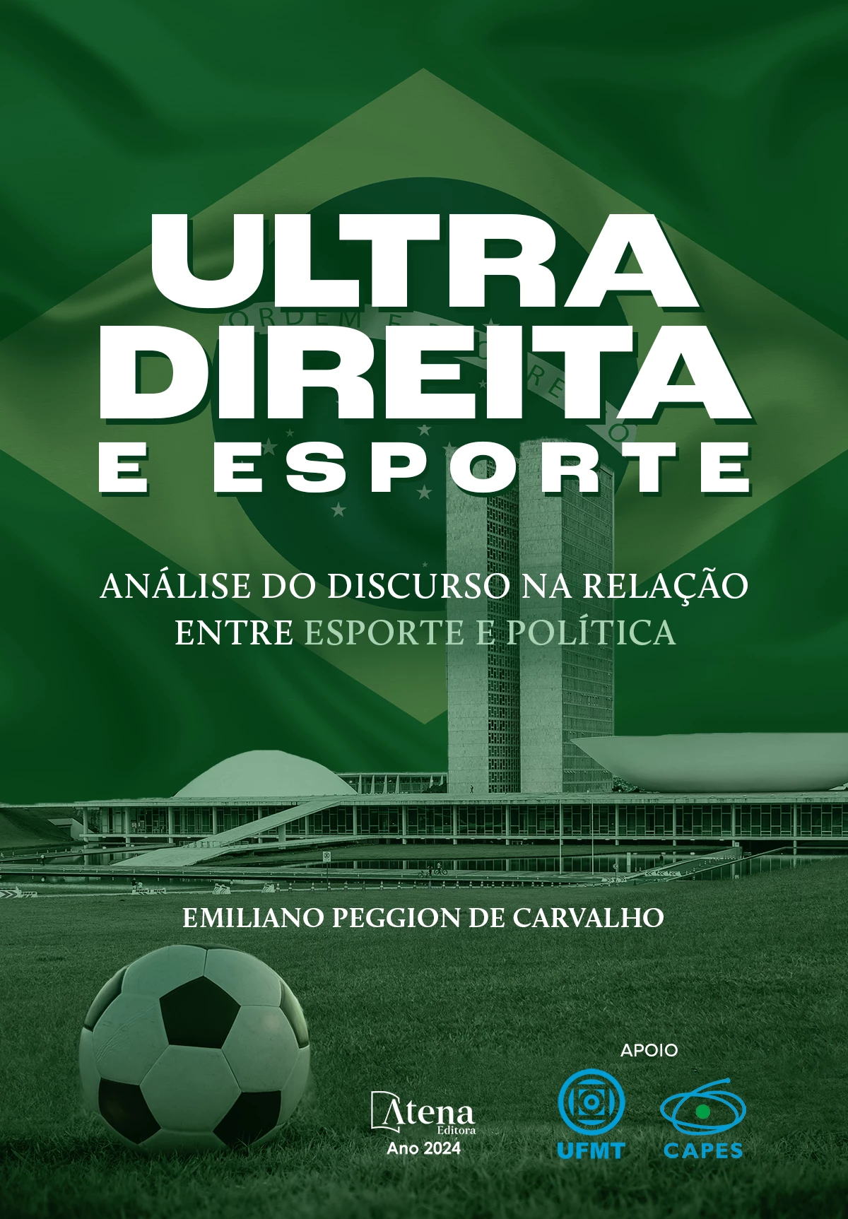 capa do ebook Ultradireita e esporte: análise do discurso na relação entre esporte e política