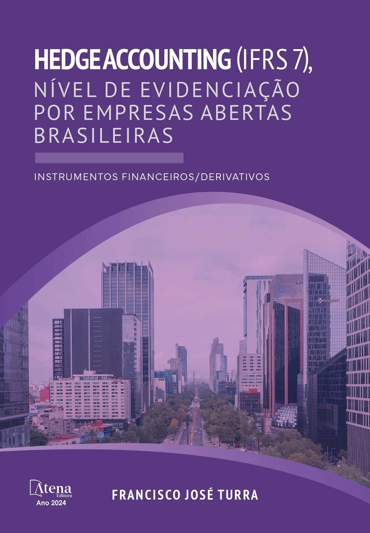capa do ebook HEDGE ACCOUNTING (IFRS 7), nível de evidenciação por empresas abertas brasileiras - Instrumentos financeiros/derivados