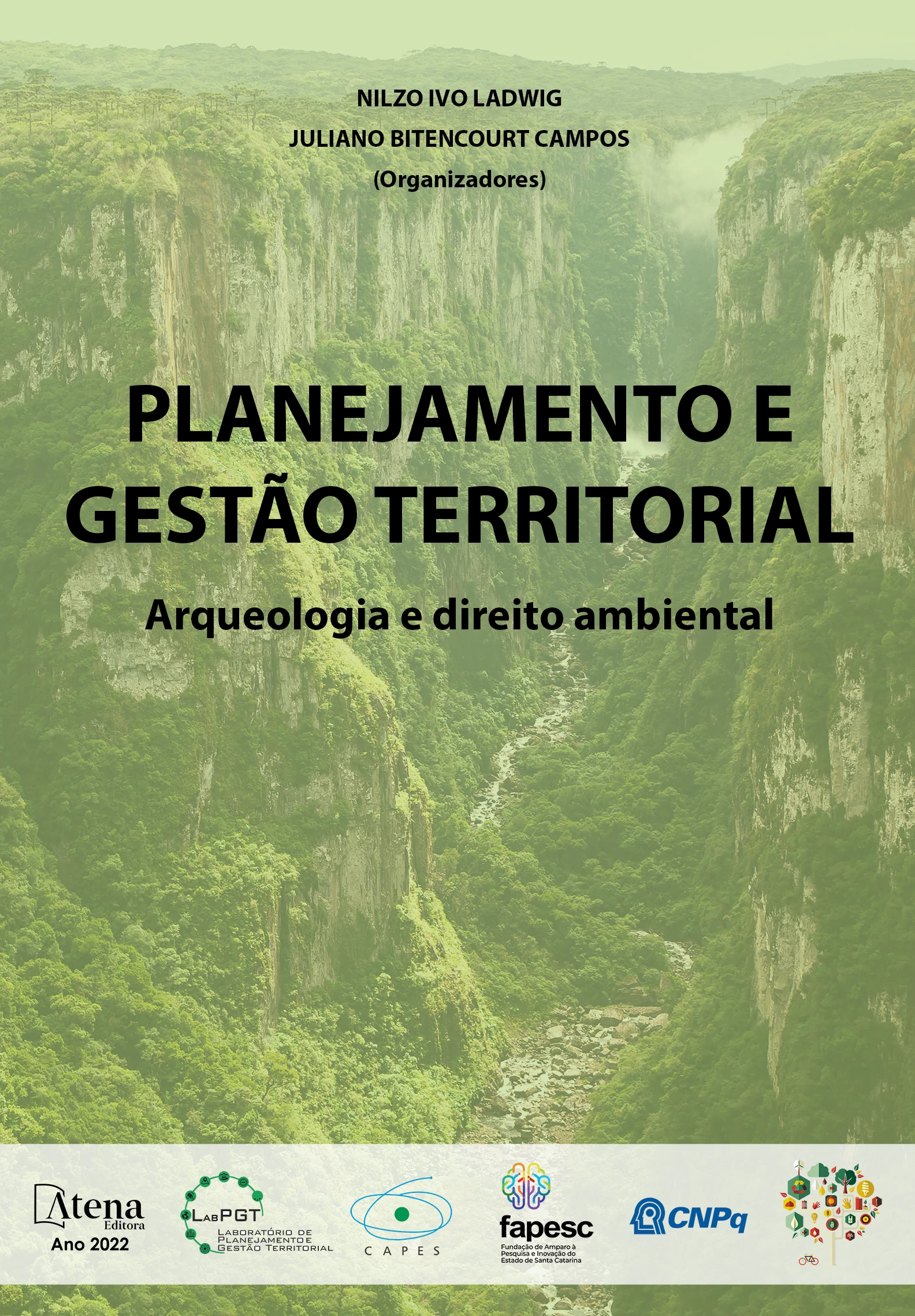 capa do ebook Planejamento e gestão territorial: arqueologia e direito ambiental